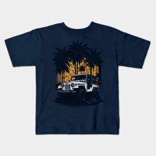 Offroad 4x4 Poster Kids T-Shirt